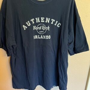 Hard Rock Cafe Orlando REVERSIBLE T-Shirt Size XL